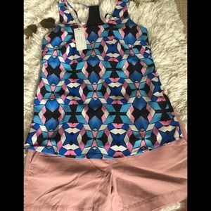 New with tags beautiful sleeves top, spaghetti St.